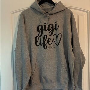 Gigi Life Sweatshirt Hoodie XL